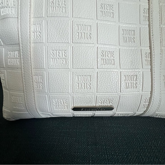 Steve Madden Merit Logo Satchel - Picture 7 of 11